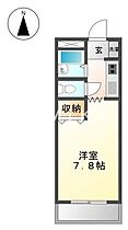 エクセレンス延友  ｜ 岡山県岡山市北区延友（賃貸アパート1K・2階・22.12㎡） その2