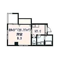 ミルフォード定森II  ｜ 岡山県岡山市北区奉還町1丁目（賃貸マンション1K・6階・29.23㎡） その2