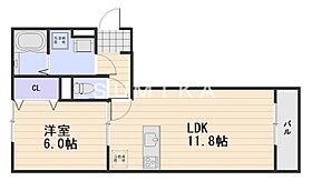 D-room福富 B棟  ｜ 岡山県岡山市南区福富西3丁目（賃貸アパート1LDK・2階・42.93㎡） その2