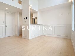 プリマガーデン岡山　壱番館 1階ワンルームのリビング/ダイニング