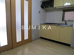 ハートフル医大南 4階1DKのリビング/ダイニング