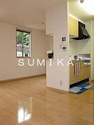 シャーメゾン　ブローディア 2階1LDKのリビング/ダイニング