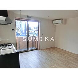 チッタ・デ・雄嶋 2階1Kのリビング/ダイニング