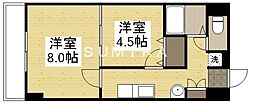 アニメフシミ 2Kの間取図画像