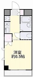 リアライズ西之町 1Kの間取図画像