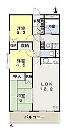 コマンド・モジュール 3LDKの間取図画像