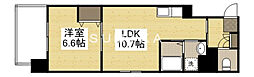 ソフィアOSK 1LDKの間取図画像