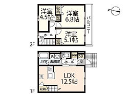 MAISON NEUF 3LDKの間取図画像