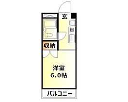 岡山県岡山市北区京町（賃貸マンション1K・5階・18.00㎡） その2