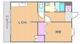 岡山県岡山市中区門田文化町3丁目（賃貸アパート1LDK・1階・47.78㎡） その2