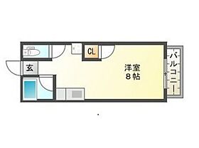 岡山県岡山市北区中井町1丁目（賃貸マンション1R・3階・21.30㎡） その2