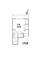 岡山県岡山市中区古京町1丁目（賃貸アパート1R・2階・20.40㎡） その2