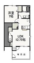 岡山県岡山市北区牟佐（賃貸アパート1LDK・1階・46.16㎡） その2