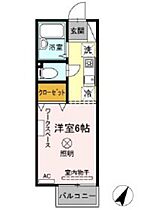 岡山県岡山市中区今在家（賃貸アパート1R・1階・20.30㎡） その2