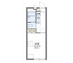 岡山県岡山市北区平田（賃貸アパート1K・2階・19.87㎡） その2