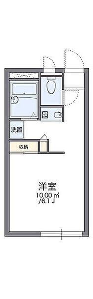 岡山県岡山市北区野田3丁目(賃貸アパート1K・2階・20.28㎡)の写真 その2