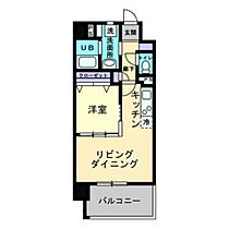 リオン後楽園  ｜ 岡山県岡山市北区弓之町（賃貸マンション1LDK・3階・40.04㎡） その2