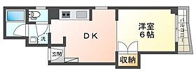 サンピア柳町  ｜ 岡山県岡山市北区柳町2丁目（賃貸マンション1DK・6階・33.79㎡） その2