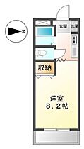 岡山県岡山市北区高柳西町（賃貸アパート1K・1階・23.36㎡） その2