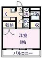 アメニティー伊島3階3.8万円