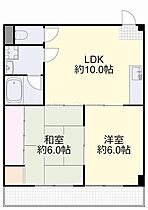 にっせんれん21  ｜ 岡山県岡山市北区東島田町1丁目（賃貸マンション2LDK・4階・46.20㎡） その2