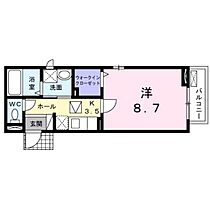 ミーテ・ソーレ  ｜ 岡山県岡山市北区天瀬南町（賃貸アパート1K・1階・30.43㎡） その2