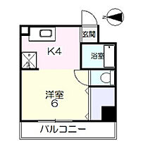 メゾン・ルシエル  ｜ 岡山県岡山市北区表町3丁目（賃貸マンション1K・2階・26.00㎡） その2