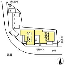 ヌォーヴァ　ルーチェ  ｜ 岡山県岡山市北区東古松2丁目（賃貸アパート2LDK・3階・52.45㎡） その6