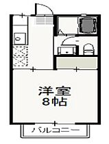 S.T.Villa TSUSHIMA B  ｜ 岡山県岡山市北区津島東2丁目（賃貸アパート1K・2階・26.49㎡） その2