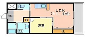 クレセール津島  ｜ 岡山県岡山市北区津島南1丁目（賃貸マンション1LDK・1階・39.60㎡） その2