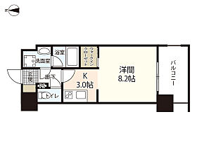 セントラルアヴェニュー下石井  ｜ 岡山県岡山市北区下石井2丁目（賃貸マンション1R・4階・30.33㎡） その2