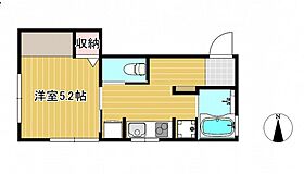 オセロ4923  ｜ 岡山県岡山市北区奉還町4丁目（賃貸アパート1K・2階・23.80㎡） その2