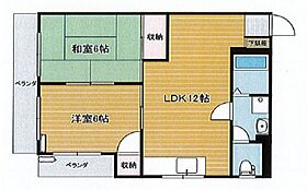 ハイツエメラルド  ｜ 岡山県岡山市南区千鳥町（賃貸アパート2LDK・3階・50.00㎡） その2