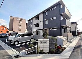 F　フォレスト  ｜ 岡山県岡山市北区東古松3丁目（賃貸アパート1LDK・3階・41.85㎡） その1