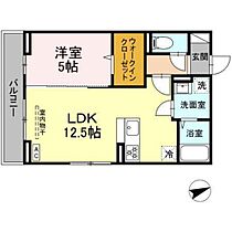 セラヴィ  ｜ 岡山県岡山市南区南輝2丁目（賃貸アパート1LDK・3階・42.79㎡） その2