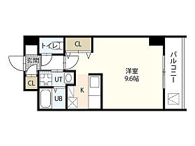 ウイング21中山下II  ｜ 岡山県岡山市北区中山下2丁目（賃貸マンション1R・4階・28.87㎡） その2