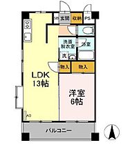 さんらいず厚生町  ｜ 岡山県岡山市北区厚生町2丁目（賃貸マンション1LDK・6階・44.71㎡） その2