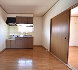 メゾニティーブラッサム　C 2階3DKのリビング/ダイニング