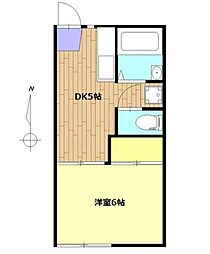 間取図画像 1DK