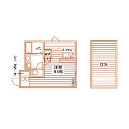 間取図画像 ワンルーム
