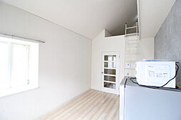 アップルハウス十日市 2階1Kのリビング/ダイニング