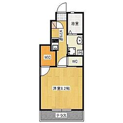 SummaA 1Kの間取図画像