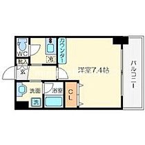 HugE2 601 ｜ 大阪府大阪市旭区赤川2丁目2-8（賃貸マンション1K・6階・24.90㎡） その2