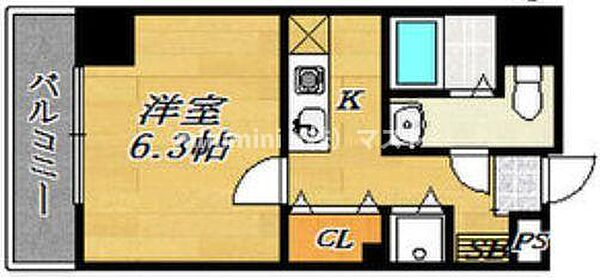 レクシア京橋 602｜大阪府大阪市都島区東野田町4丁目(賃貸マンション1K・6階・23.34㎡)の写真 その2