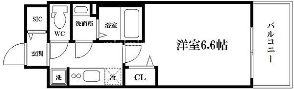 プレサンス大阪都島エレナード ｜大阪府大阪市都島区内代町1丁目(賃貸マンション1K・7階・22.12㎡)の写真 その2