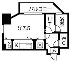 アクティコートクリスタル京橋 806 ｜ 大阪府大阪市城東区蒲生3丁目15-18（賃貸マンション1R・8階・25.26㎡） その2