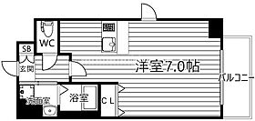 プレサンス大阪城公園ファーストシート 202 ｜ 大阪府大阪市都島区片町1丁目3-4（賃貸マンション1R・2階・23.04㎡） その2