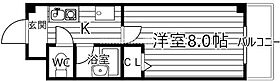 アーバン千林A棟 802 ｜ 大阪府大阪市旭区大宮2丁目25-13（賃貸マンション1K・8階・23.83㎡） その2