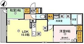 FlouichII 303 ｜ 大阪府大阪市旭区太子橋1丁目（賃貸アパート2LDK・3階・59.62㎡） その2