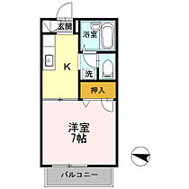 エーデルハイムII  ｜ 神奈川県厚木市愛名（賃貸アパート1K・2階・24.50㎡） その2